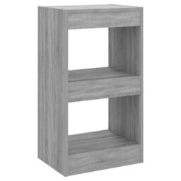 Berkfield Book Cabinet/room Divider Grey Sonoma 40X30X72 Cm - thumbnail 2
