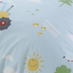 Bedlam Farmyard Friends Easy Care Reversible Duvet Cover Set - thumbnail 4