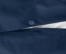 TheWhiteWater Limited Duvet Cover Set Seersucker Single/double/king/super King Bedding Set - Duvet Cover + Matching Pillowcase - Navy Blue - thumbnail 6