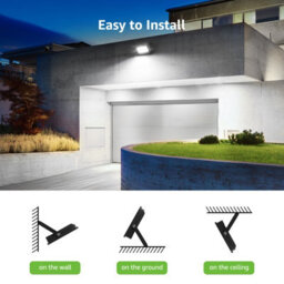 Lepro 50W Led Floodlight Outdoor, 4250Lm Led Security Lights, 350W Incandescent Lamp Equivalent, Waterproof Ip65, Outdoor Lights - thumbnail 6