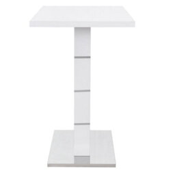 Furniture in Fashion Parini High Gloss Bar Table Rectangular In White - thumbnail 4