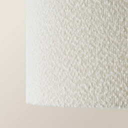 Valuelights Reni Cream Boucle Drum Ceiling Lamp Shade (D)45Cm - thumbnail 4