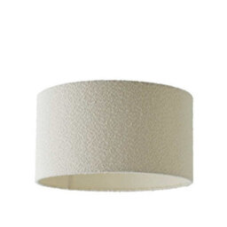 Valuelights Reni Cream Boucle Drum Ceiling Lamp Shade (D)45Cm - thumbnail 7