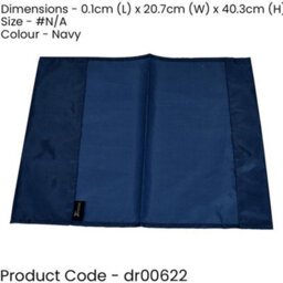 Precision Single All Weather Football Corner Flag - Navy - Outdoor Polyester - thumbnail 2
