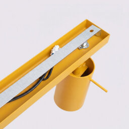 Sollux Lighting Ring Steel Yellow 6 Lights Modern Ceiling Lamps - thumbnail 4