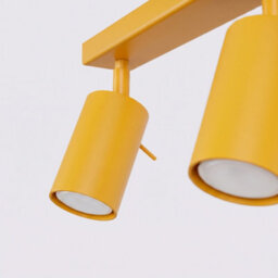 Sollux Lighting Ring Steel Yellow 6 Lights Modern Ceiling Lamps - thumbnail 7