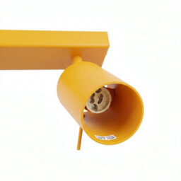 Sollux Lighting Ring Steel Yellow 6 Lights Modern Ceiling Lamps - thumbnail 5