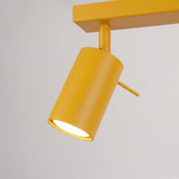 Sollux Lighting Ring Steel Yellow 6 Lights Modern Ceiling Lamps - thumbnail 6