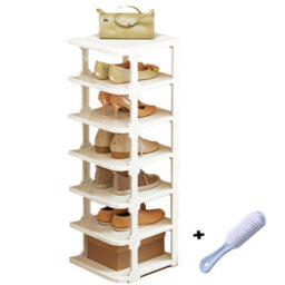 7Tiers Shoe Rack Tall Storage Shelf Unit Cabinet Organiser Footwear Stand Uk - thumbnail 1