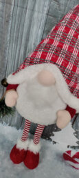 Premier Decorations Limited Red Light Up Christmas Gnome Standing Festive Plush Decoration With Bells 68Cm - thumbnail 5