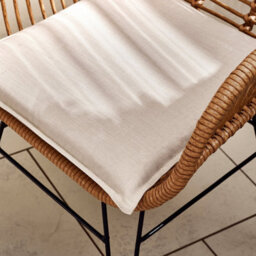 Furniturebox Belize Beige Garden Bistro Set 2 Seat Rattan Garden Table & Chairs Coffee Bistro Table Set - Outdoor Patio Bistro Set - thumbnail 6