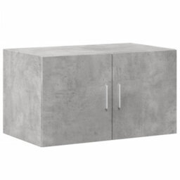 Berkfield Storage Cabinet Concrete Grey 70X42.5X225 Cm Engineered Wood - thumbnail 5
