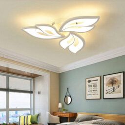Led Lights For Ceiling Flower Chandelier Flush Mount Ceiling Lamp White 50Cm - thumbnail 3