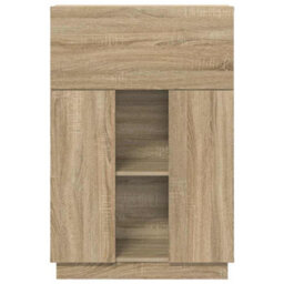 Walplus Desk Sonoma Oak 71.5 X 31.5 X 106.5 Cm Engineered Wood - thumbnail 6