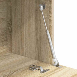 Walplus Desk Sonoma Oak 71.5 X 31.5 X 106.5 Cm Engineered Wood - thumbnail 9