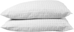 Nod Off Pack Of 2 Luxury Super Soft Down Alternative Bed Pillows - Poly-Cotton Case Hypoallergenic And Dust Mite Resistant