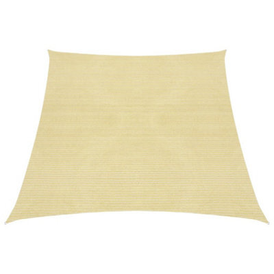 Berkfield Sunshade Sail 160 G/m2 Beige 4/5X3 M Hdpe - image 1