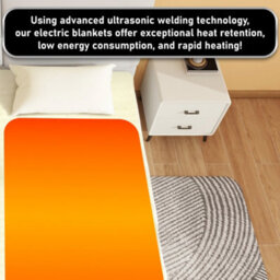 Sweet Dreams Single Size Electric Heated Blanket Mattress Soft Fleece Throw 9 Heat And 9 Timer Settings Dual Controller Washable - thumbnail 7