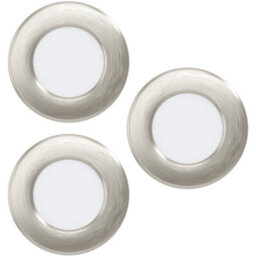 Loops Sleek Satin Nickel Ceiling Spotlight For Modern Home Interiors - thumbnail 3