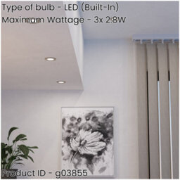 Loops Sleek Satin Nickel Ceiling Spotlight For Modern Home Interiors - thumbnail 2