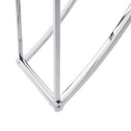 Beliani 4 Tier Shelving Unit Hollow Metal 175 Cm Silver - thumbnail 7
