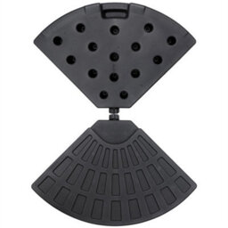 4Pcs Cantilever Parasol Base Weight 80Kg Fan Style - thumbnail 4