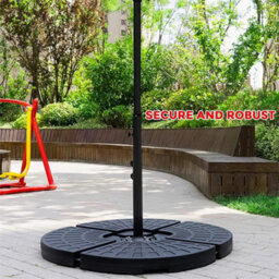 4Pcs Cantilever Parasol Base Weight 80Kg Fan Style - thumbnail 5