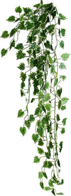 Best Artificial 100Cm Variegated Grape Trailing Ivy Garland Strings Strands Twines Decoration - Ti01 - image 1