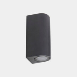 Luminosa Lighting Luminosa Eko Outdoor Up Down Wall Lamp Urban Grey Gu10 16W Ip66 - thumbnail 1