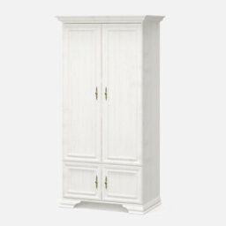 Heze Furniture Irys 4D Wardrobe - Anderson Pine - thumbnail 1