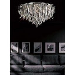 Luminosa Lighting Luminosa Mios Table Lamp 3 Light G4 Polished Chrome/crystal - thumbnail 4