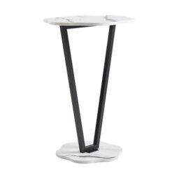 2 Tiers Marble Effect Coffee Side End Table Sofa Bedside Side - thumbnail 6