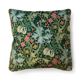 William Morris Golden Lily Filled Cushion Multicoloured (55Cm X 55Cm)