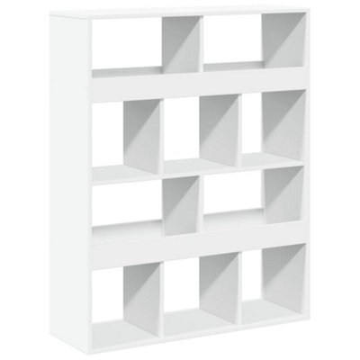 Berkfield Classic Room Divider White 100X33X125.5 Cm Engineered Wood - image 1