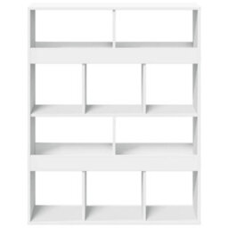 Berkfield Classic Room Divider White 100X33X125.5 Cm Engineered Wood - thumbnail 4
