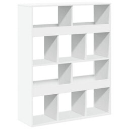 Berkfield Classic Room Divider White 100X33X125.5 Cm Engineered Wood