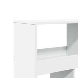 Berkfield Classic Room Divider White 100X33X125.5 Cm Engineered Wood - thumbnail 7