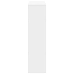Berkfield Classic Room Divider White 100X33X125.5 Cm Engineered Wood - thumbnail 5