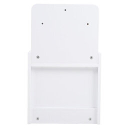 Living And Home Wooden 2-Drawers Bedside Table Nightstand With A Shelf - thumbnail 4