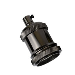 Vintage Brass E27 Lamp Holder Screw Bulb Socket Light Fitting For Edison Bulbs, Pendant, Ceiling Wall Mounted Lighting, Diy Home - thumbnail 5