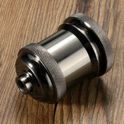 Vintage Brass E27 Lamp Holder Screw Bulb Socket Light Fitting For Edison Bulbs, Pendant, Ceiling Wall Mounted Lighting, Diy Home - thumbnail 3