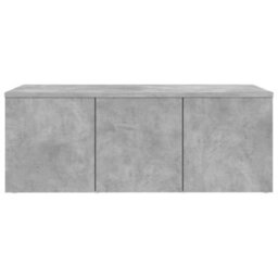 Berkfield Classic Tv Cabinet Concrete Grey 80X34X30 Cm Engineered Wood - thumbnail 5