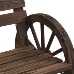 Berkfield Garden Chairs 2 Pcs 58X58X78.5 Cm Solid Wood Fir - thumbnail 8