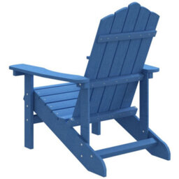 Vidaxl Garden Adirondack Chair Hdpe Aqua Blue - thumbnail 5