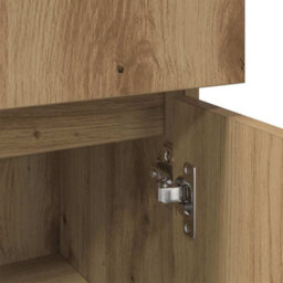 Berkfield Stylish Bathroom Cabinet Artisan Oak 30X30X95 Cm Engineered Wood - thumbnail 8