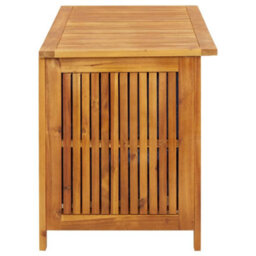 Berkfield Garden Storage Box 113X50X58 Cm Solid Acacia Wood - thumbnail 4
