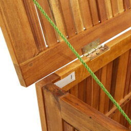Berkfield Garden Storage Box 113X50X58 Cm Solid Acacia Wood - thumbnail 6