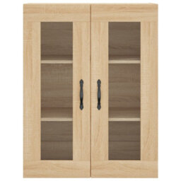 Berkfield Highboard Sonoma Oak 69.5X34X180 Cm Engineered Wood - thumbnail 6