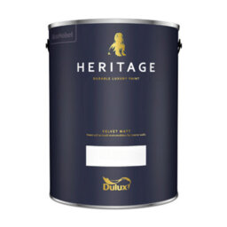 Dulux Trade Heritage Velvet Matt Roman White 5L - thumbnail 1