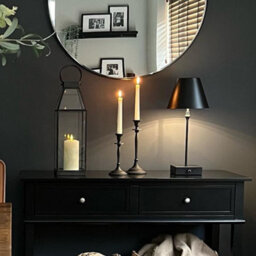 Pagazzi Lighting Pagazzi Lustre Black Led Rechargeable Table Lamp - thumbnail 3